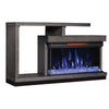 Wright™ TV Stand for TVs up to 55″ with Contemporary Crystals Electric Fireplace