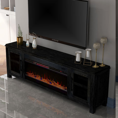 Image of Tybee 85" Fireplace Console
